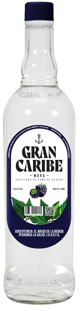 GRAN CARIBE MORA 25º 750 ML