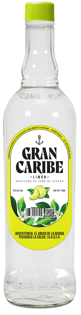 GRAN CARIBE LIMON 25 º 750 ML