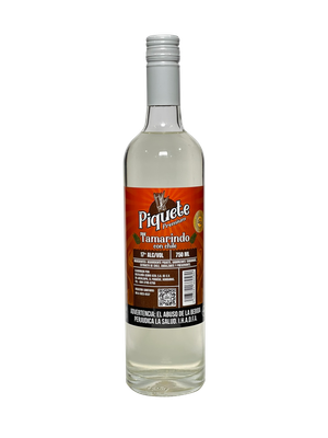 PIQUETE AGUARDIENTE TAMARINDO CON CHILE 17° 12/750 ML