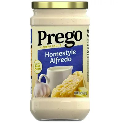 PREGO SALSA ALFREDO HOMESTYLE FRESH CREAM 14.5 OZ