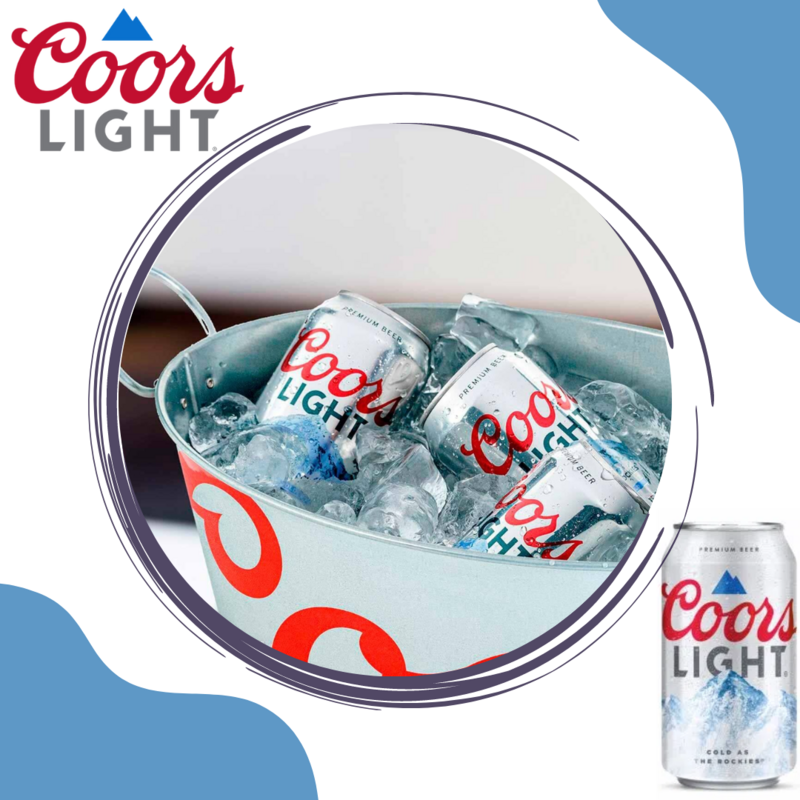 COORS LIGHT LATA  12 oz - 6PACK