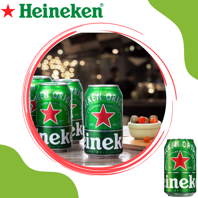 HEINEKEN LATA 12 OZ   - SIX PACK