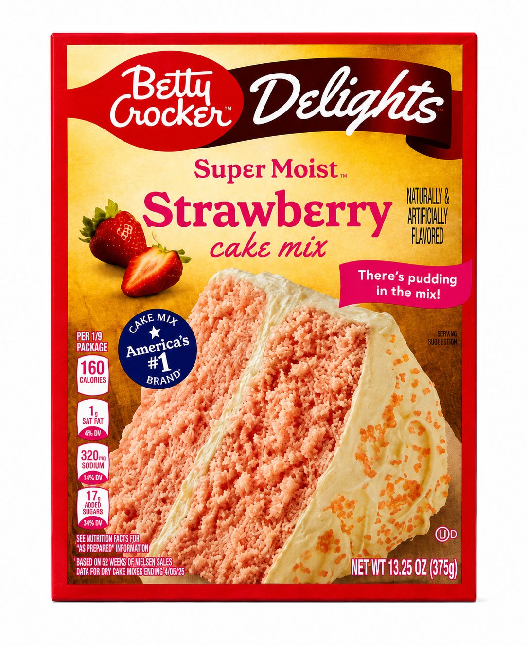 BETTY CROCKER HARINA PASTEL FRESA 15.25 OZ