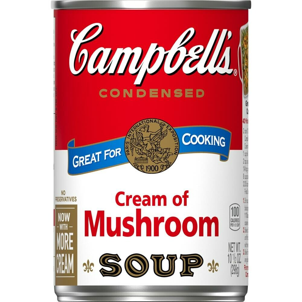 CAMPBELLS SOPA CREMA DE HONGOS 10.5 OZ