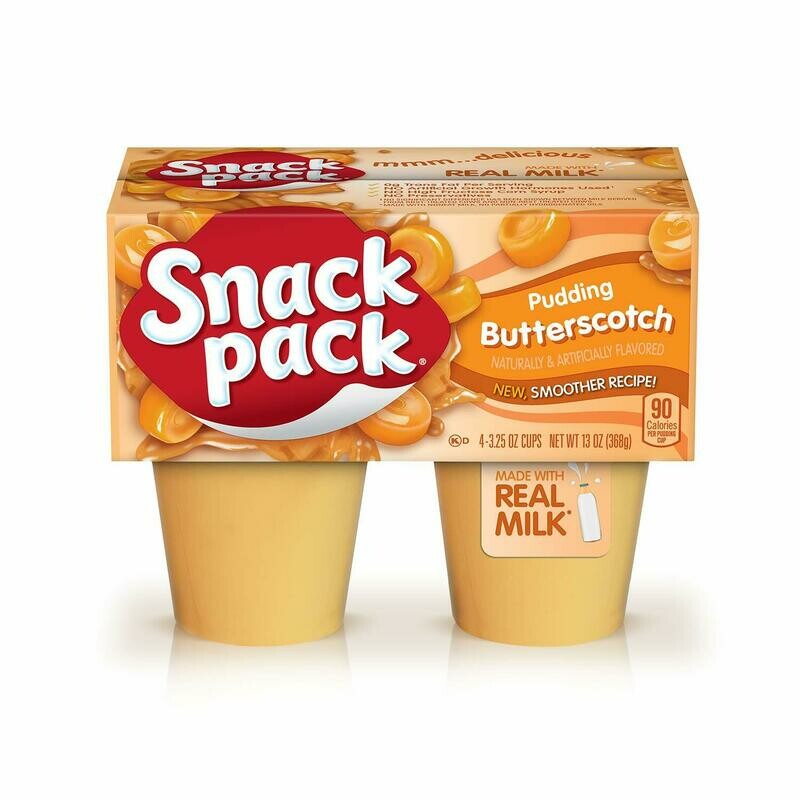 PUDDING HUNT ́S BUTTERSCOTCH 4 CUPS