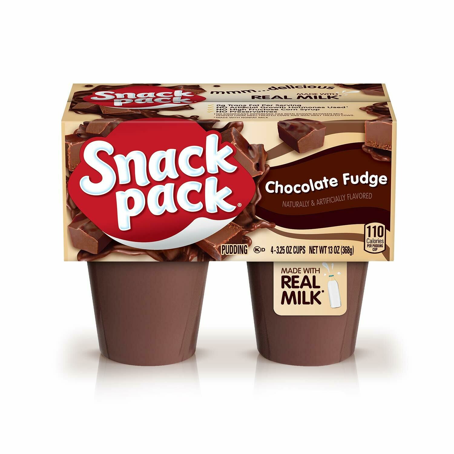 PUDDING HUNT ́S CHOCOLATE FUDGE 4 CUPS