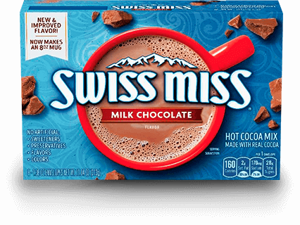COCOA SWISS MISS MILK CHOCOLATE 24 SOBRES