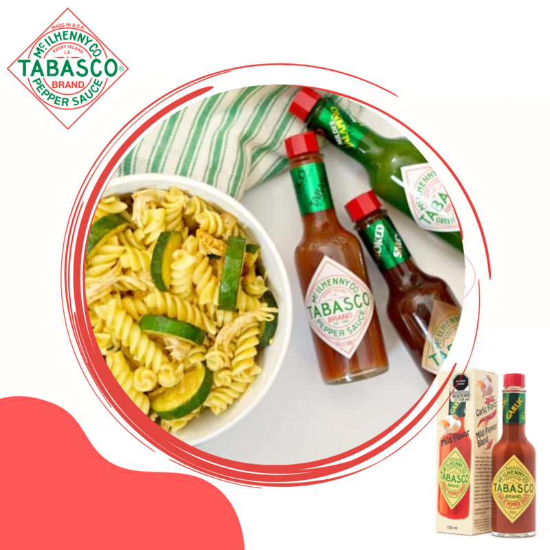 TABASCO CHILE GARLIC MILD FLAVOR 60 ML