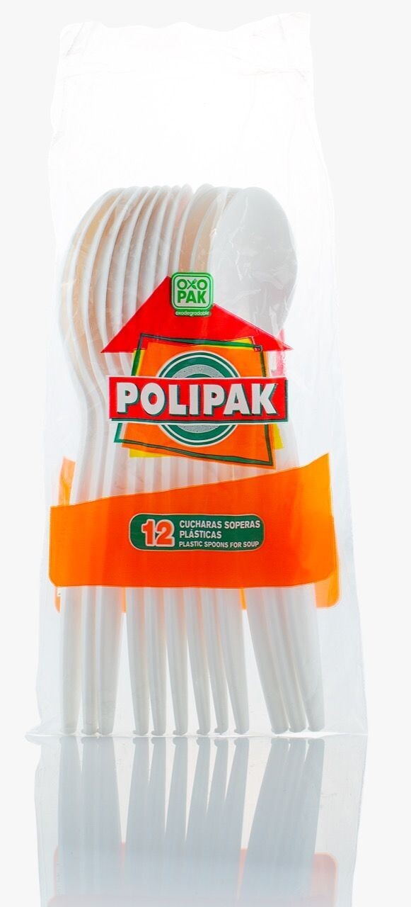 CUCHARA POLIPAK OXO BCA 12UNDS