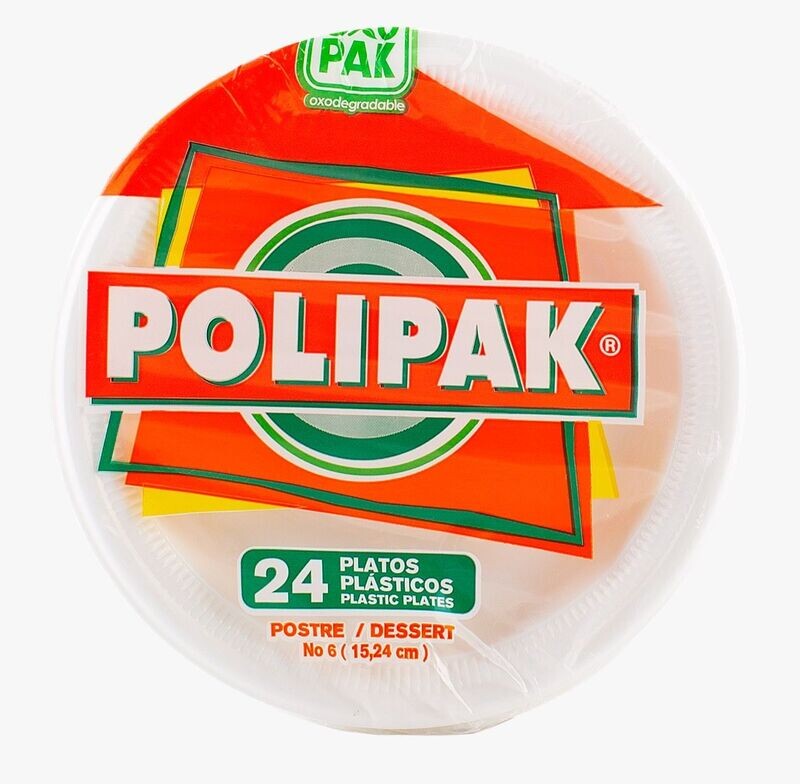 PLATO POLIPAK OXO #6 24UNDS