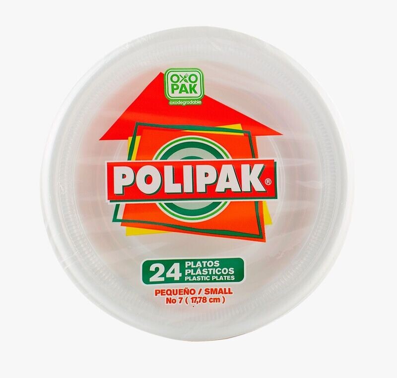 PLATO POLIPAK OXO #7 24UNDS