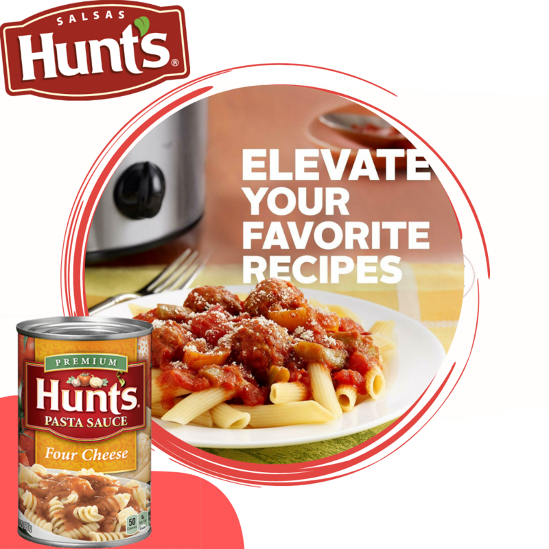 SALSA HUNTS SPAGHETTI FOUR CHEESE 24 OZ
