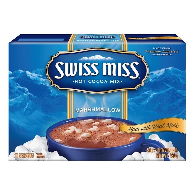 COCOA SWISS MISS CHOCOLATE  MASHMALLOW  10 SOBRES