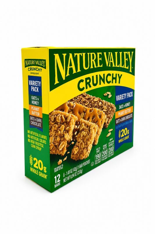 NATURE VALLEY CRUNCHY VARIETY PACK 8.98 OZ