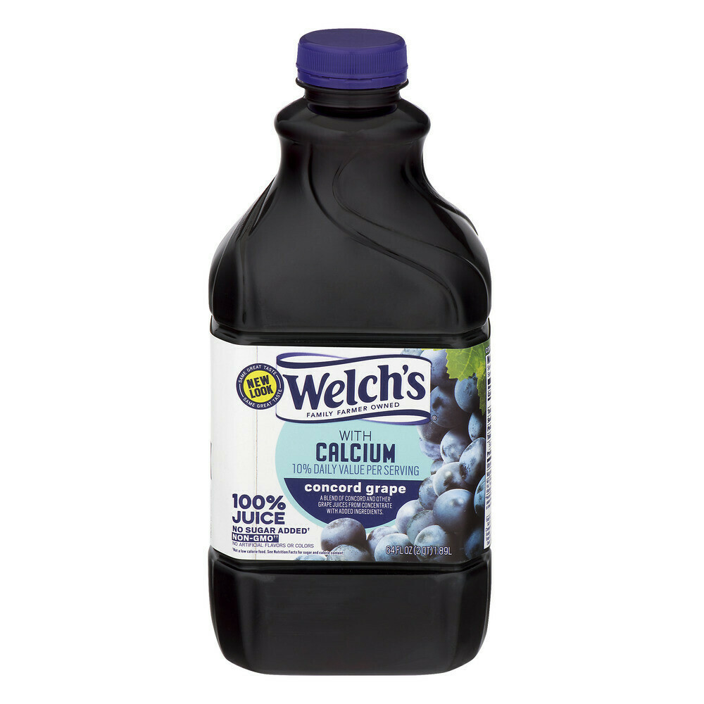 JUGO WELCH´S GRAPE CALCIUM 64 OZ