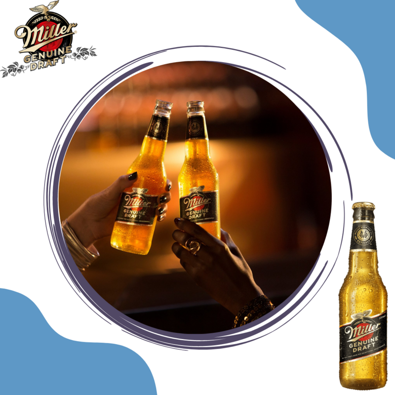 MILLER GENUINE DRAFT BOTELLA CAJA - 24 UNDS