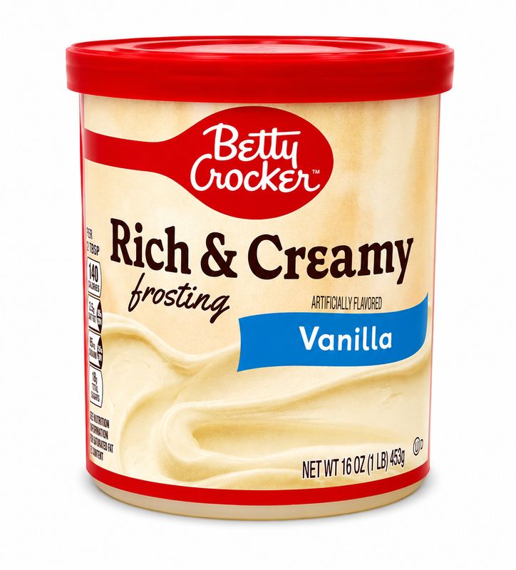 BETTY CROCKER LUSTRE VAINILLA 8/16 OZ