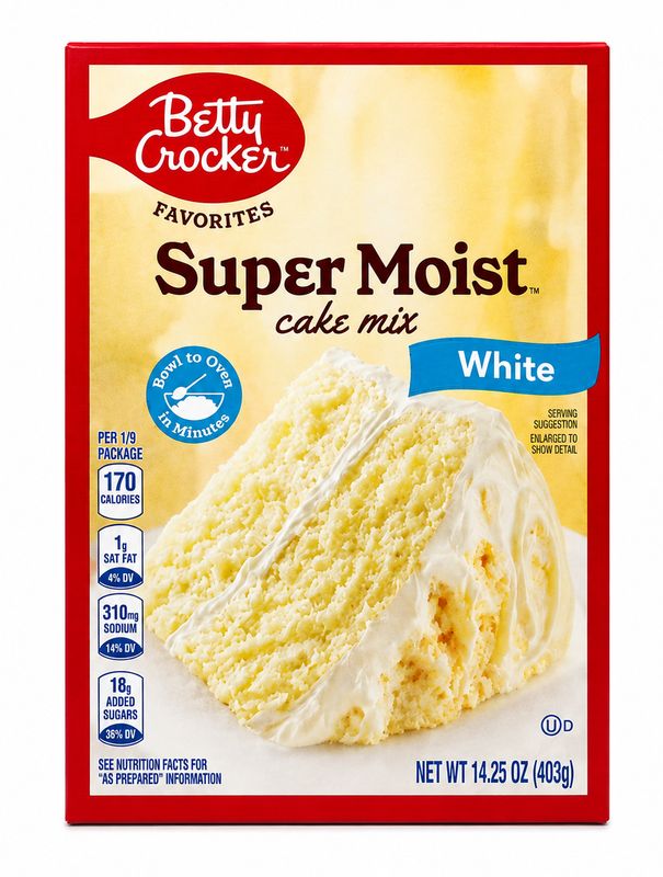 HARINA BETTY CROCKER WHITE 15.25 OZ