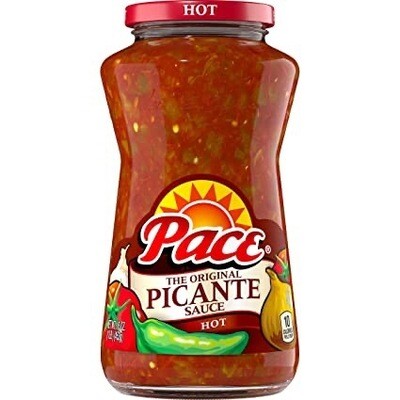 PACE SALSA PICANTE HOT 12/16 OZ