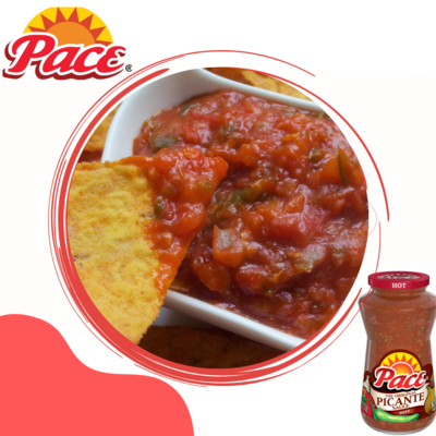 PACE SALSA PICANTE HOT 12/16 OZ