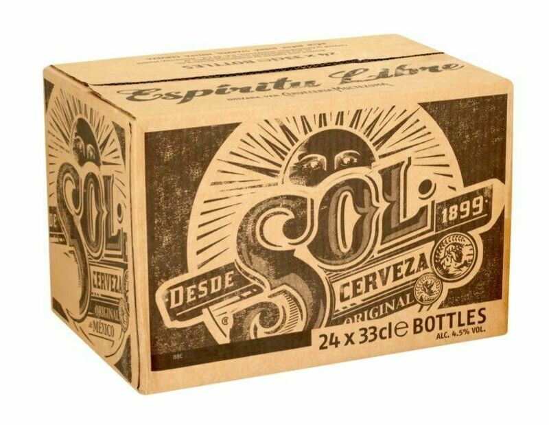 CERVEZA SOL CAJA - 24 UNDS