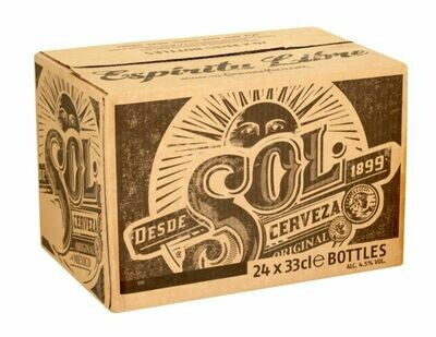 CERVEZA SOL CAJA - 24 UNDS