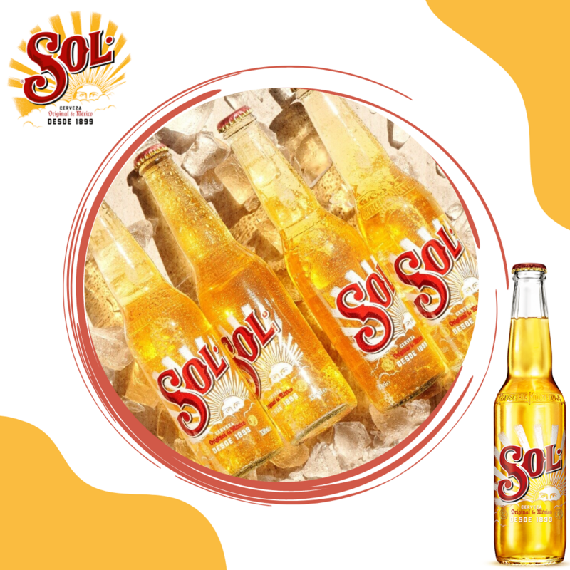 CERVEZA SOL CAJA - 24 UNDS