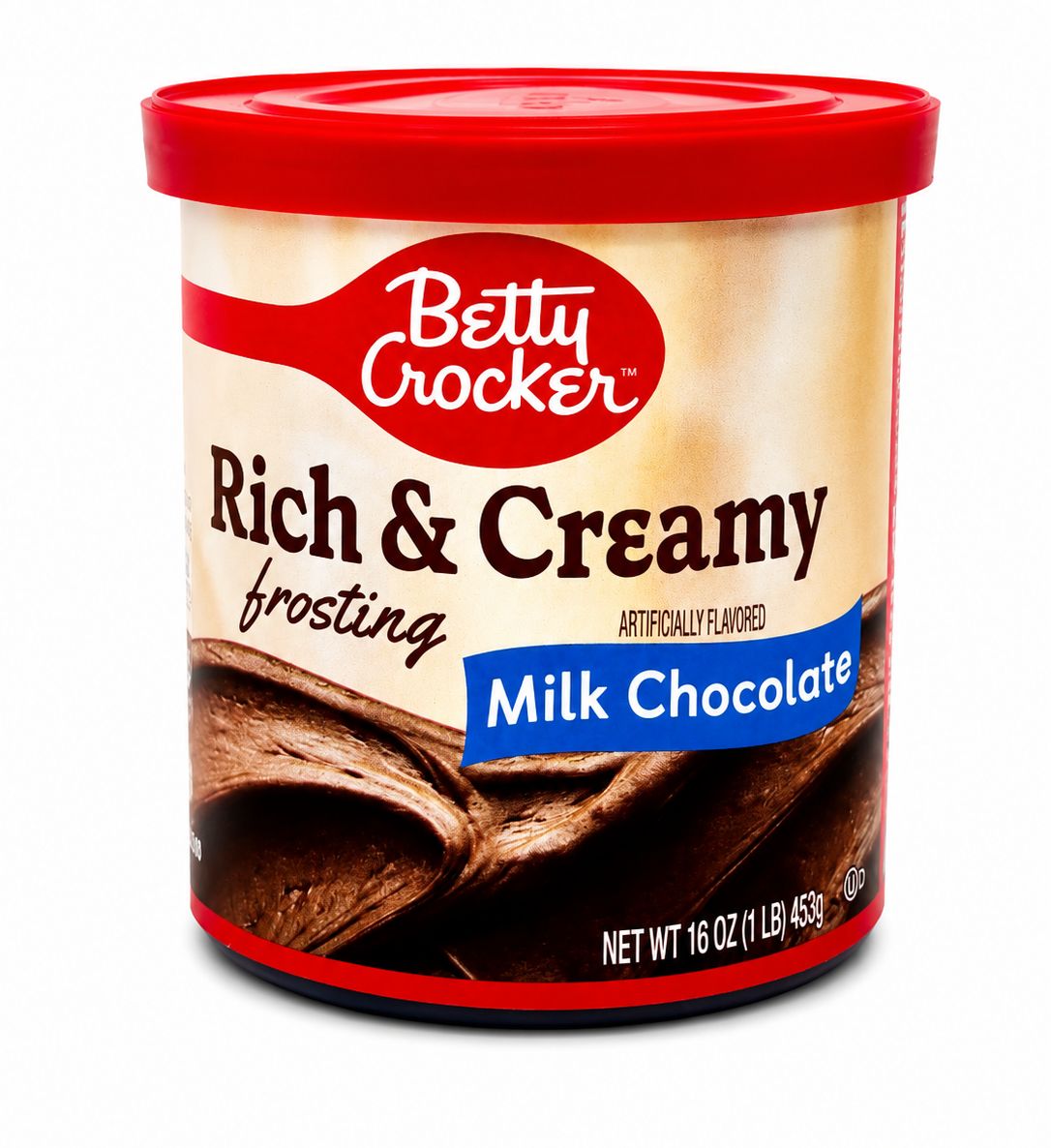 BETTY CROCKER LUSTRE MILK CHOCOLATE 16 OZ
