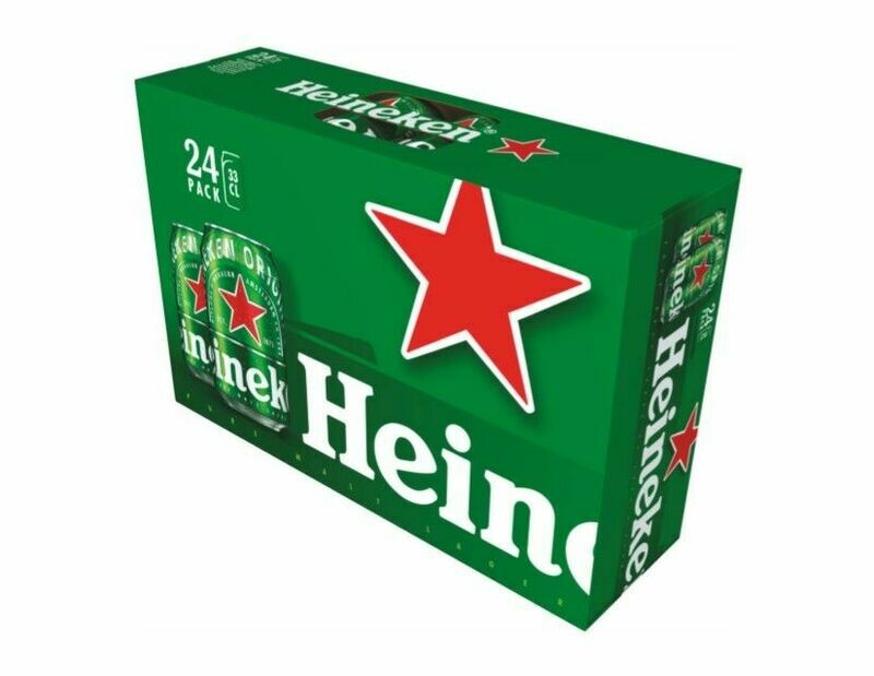 HEINEKEN LATA 330ML  - CAJA 24 UNDS