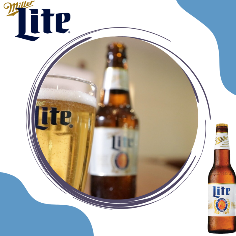MILLER LITE BOTELLA TWIST OFF 330 ML - SIX PACK