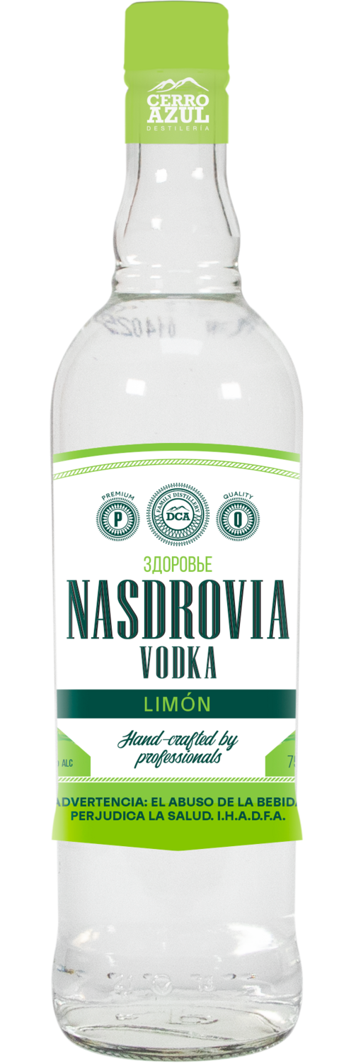VODKA NASDROVIA LIMON 25º 750 ML