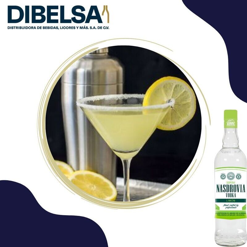 VODKA NASDROVIA LIMON 25º 750 ML