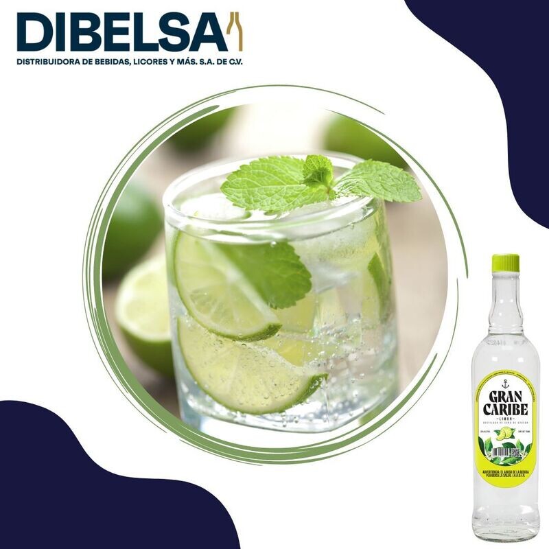 GRAN CARIBE LIMON 25 º 750 ML