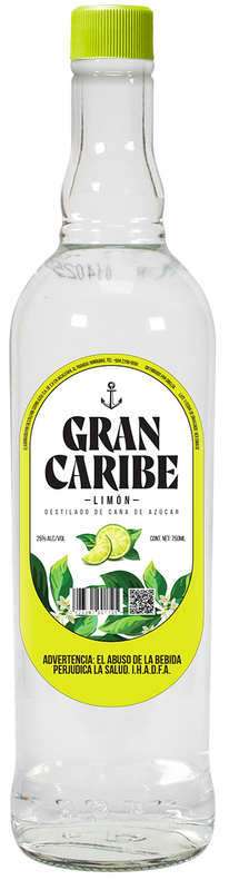 GRAN CARIBE LIMON 25 º 750 ML
