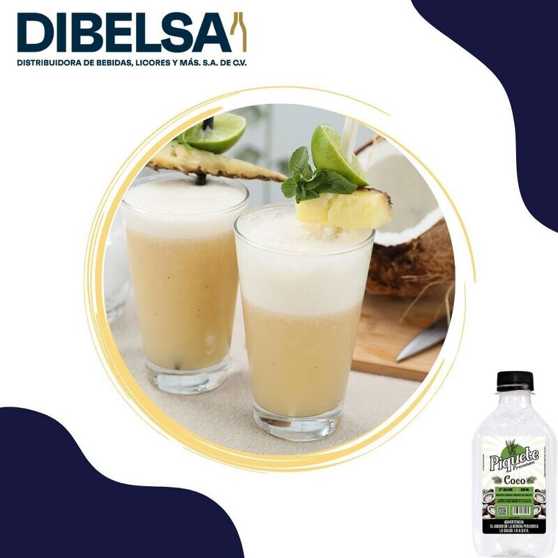 PIQUETE AGUARDIENTE PREMIUM COCO 17° 250 ML