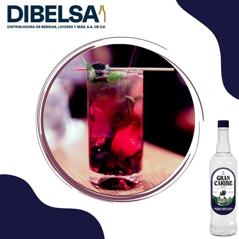GRAN CARIBE MORA 25º 750 ML