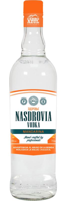 VODKA NASDROVIA MANDARINA 25º 750 ML
