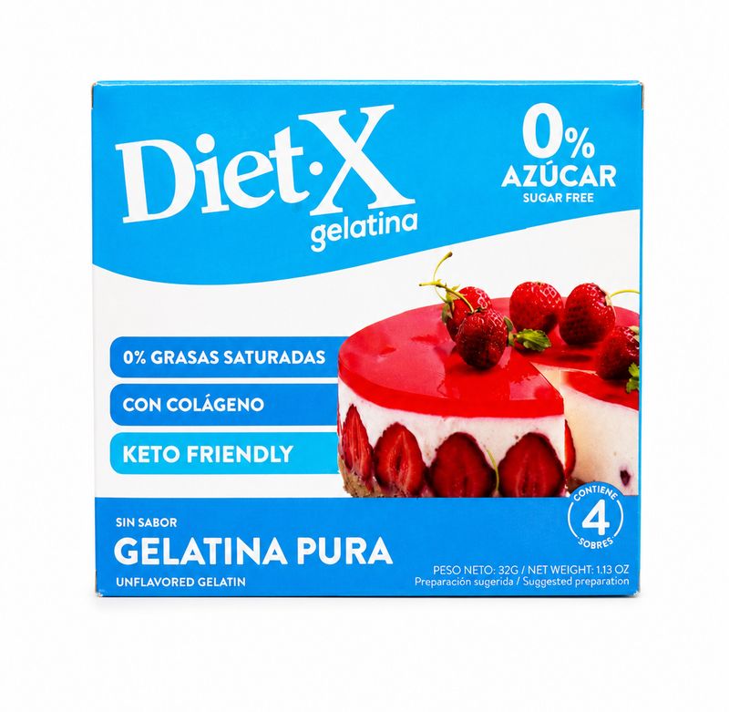 DIET- X GELATINA PURA 48/32 GRS