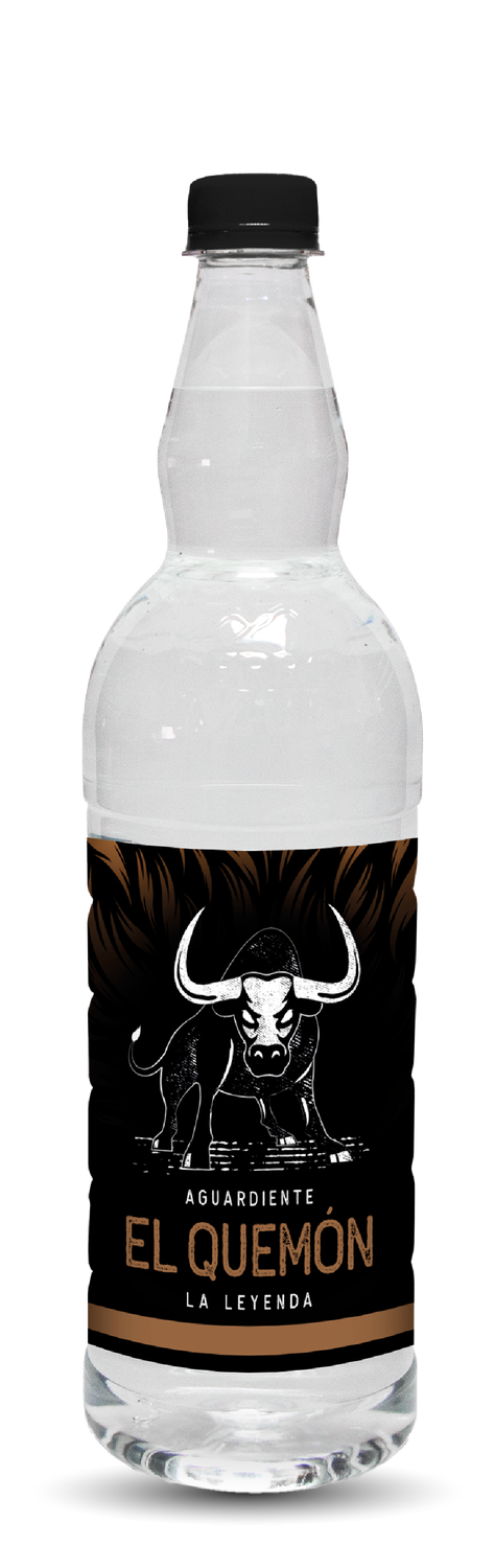 EL QUEMON AGUARDIENTE 30 º  24/500 ML