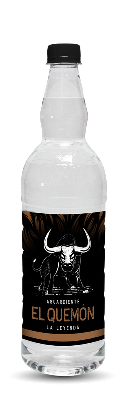 EL QUEMON AGUARDIENTE 30 º  24/500 ML