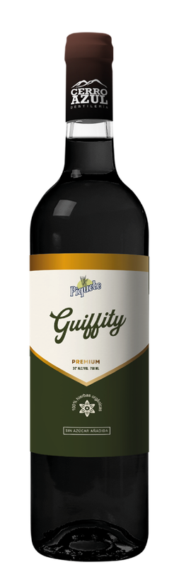 PIQUETE AGUARDIENTE GUIFFITY 30° 6/750 ML PET
