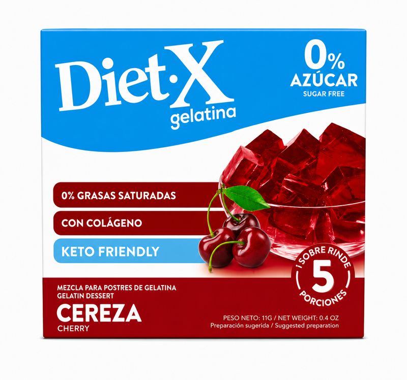 DIET-X GELATINA DE CEREZA 48/11 GRS