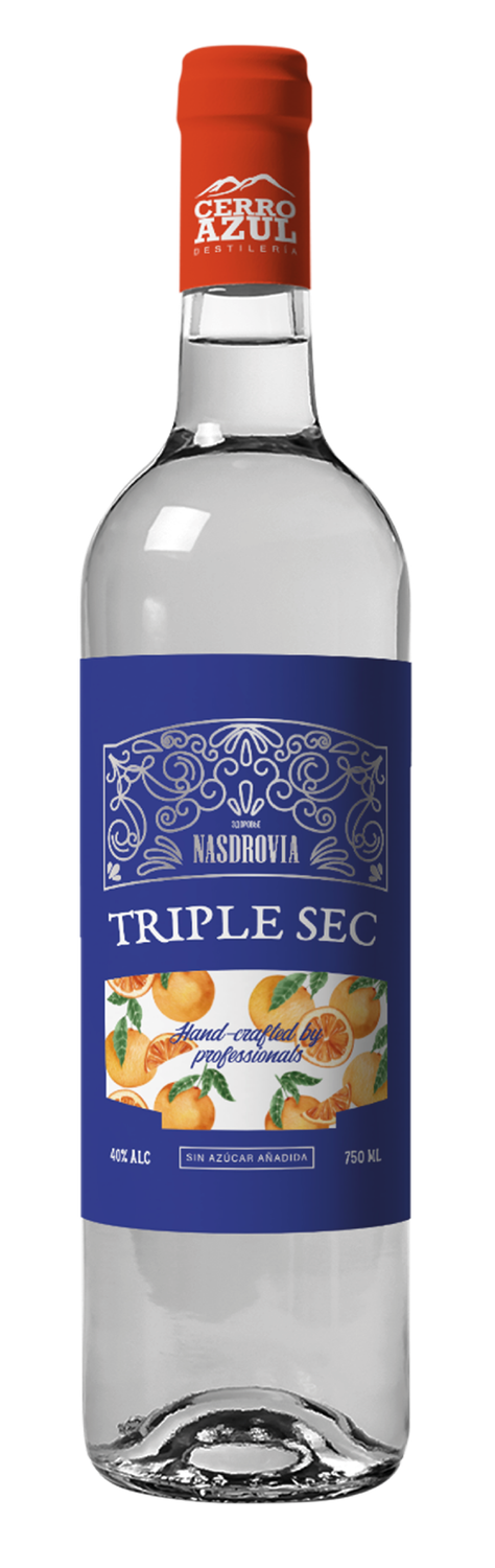 VODKA NASDROVIA TRIPLE SEC 40 º 12/750 ML