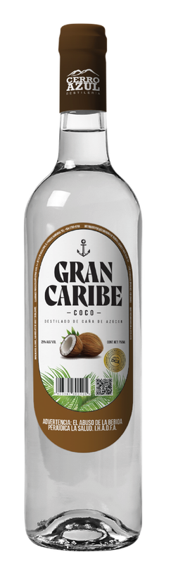 GRAN CARIBE COCO 25º 12/750 ML