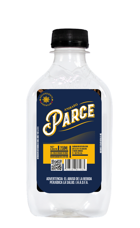 PARCE AGUARDIENTE ANISADO 25° 24/250 ML