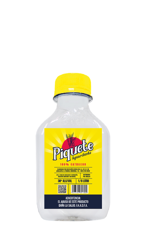 PIQUETE AGUARDIENTE 30° 96/125 ML