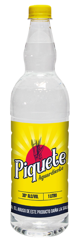 PIQUETE AGUARDIENTE 30° 12/1000 ML