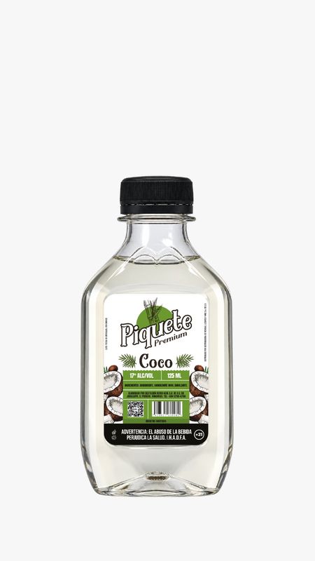 PIQUETE PREMIUM COCO 17° 24/125 ML