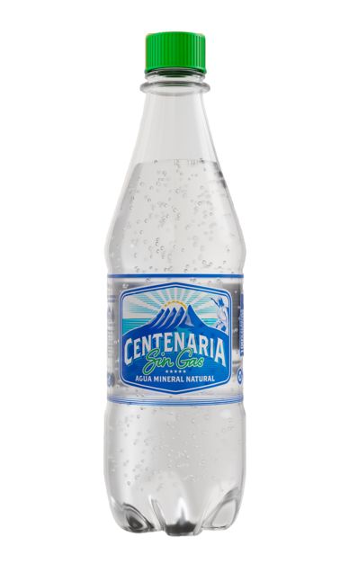 CENTENARIA  AGUA MINERAL NATURAL SIN GAS 12/500 ML