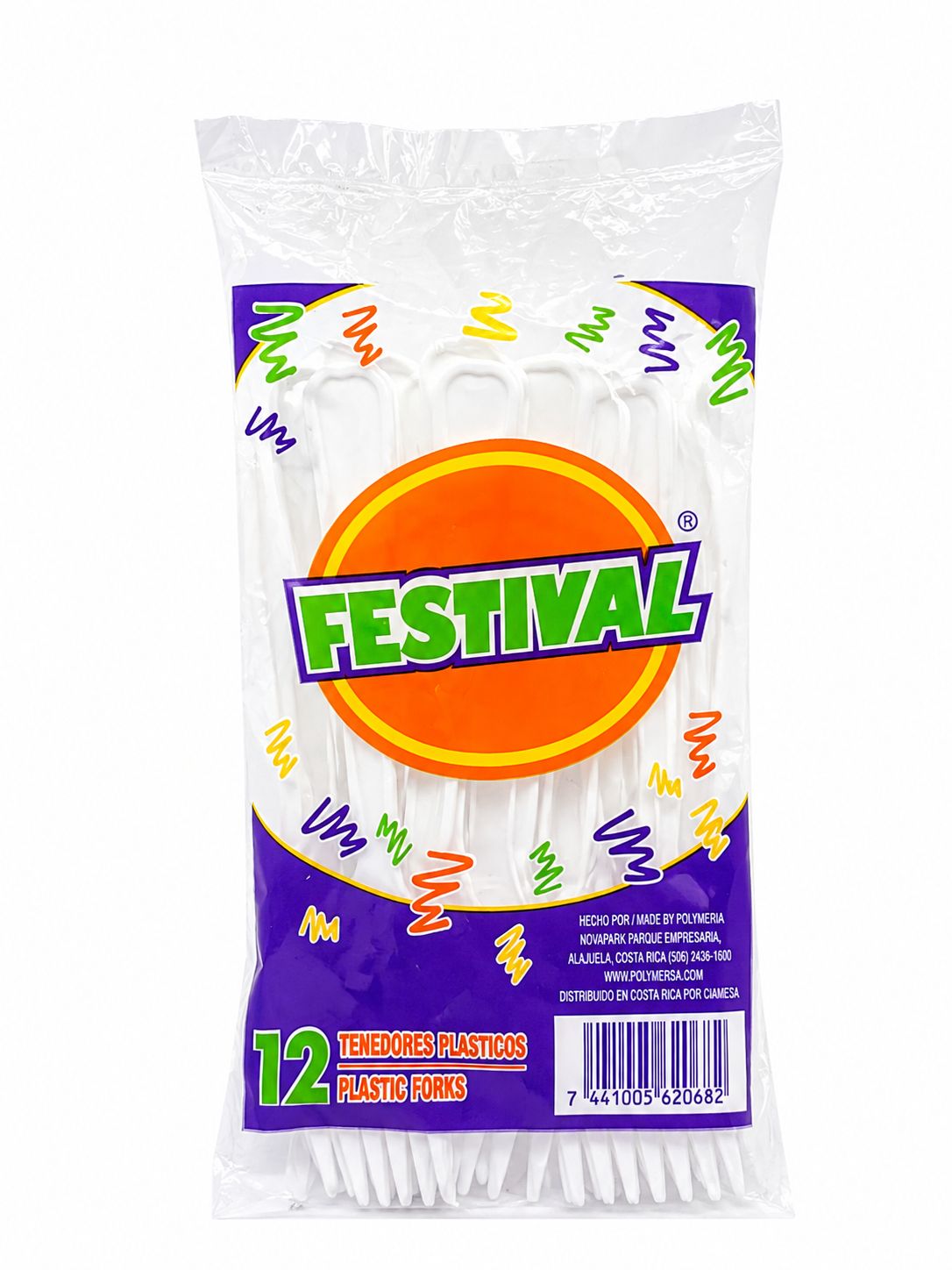 TENEDOR  FESTIVAL BCA 12U/60PAQ